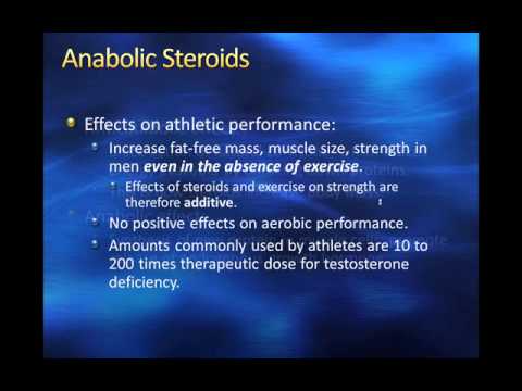 Physiological benefits of anabolic steroids